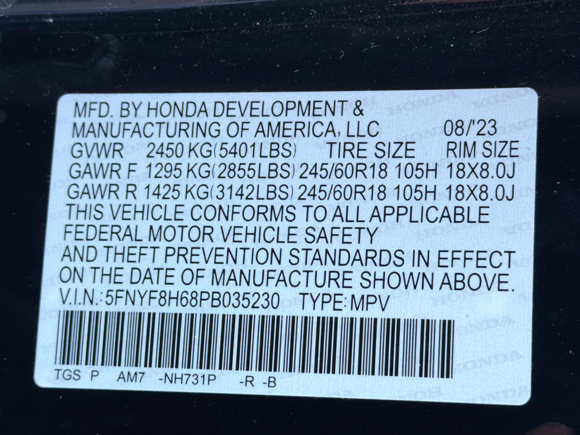 Used 2023 Honda Passport TrailSport image 12