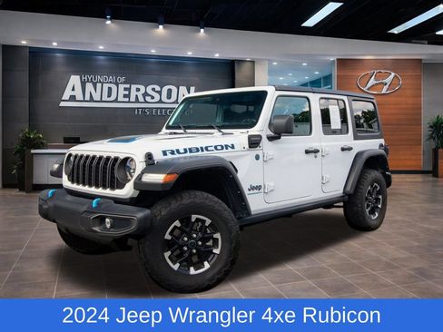 Used 2024 Jeep Wrangler Unlimited Rubicon 4xe AWD/4WD image 1