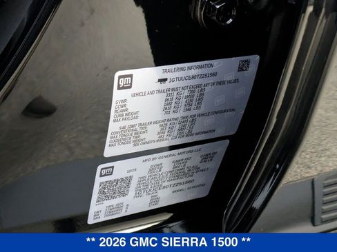 New 2026 GMC Sierra 1500 Elevation w/ Elevation Premium Package image 40