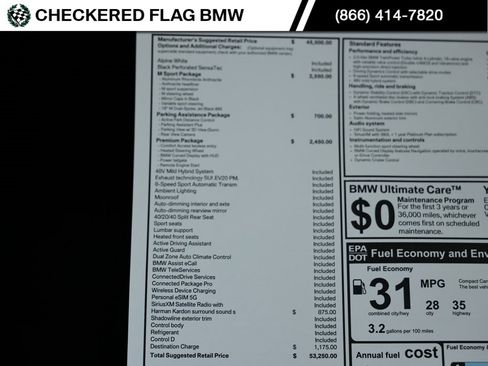 Used 2025 BMW 330i Sedan w/ M Sport Package image 43