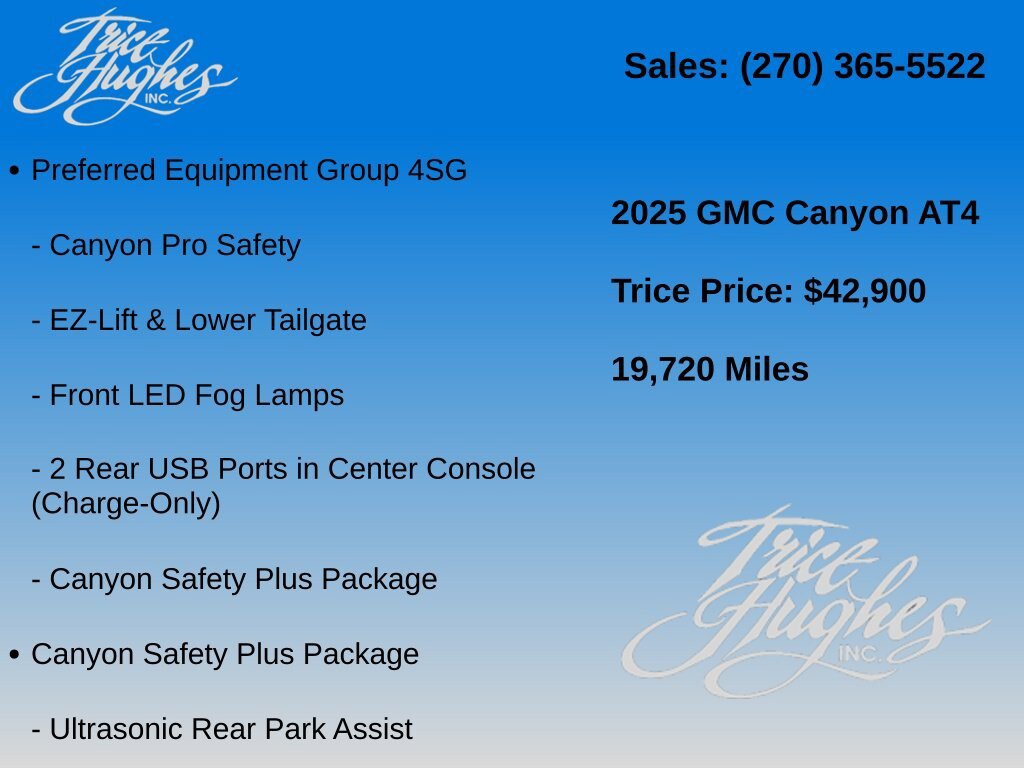 Used 2025 GMC Canyon AT4 AWD/4WD image 20