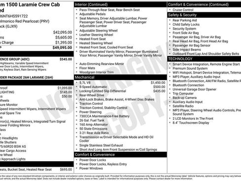 Used 2017 RAM 1500 Laramie w/ Convenience Group RWD image 42