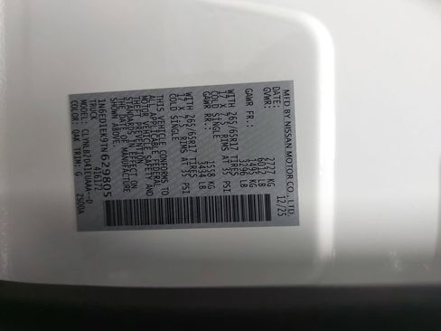 New 2026 Nissan Frontier SV w/ All-Weather Content Package image 35