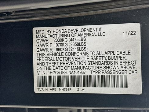 Used 2022 Honda Accord Sport image 29