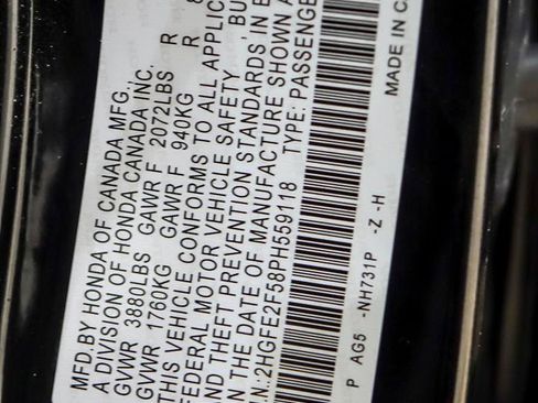Used 2023 Honda Civic Sport image 36