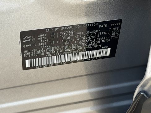 Used 2026 Subaru Forester Premium AWD/4WD image 44