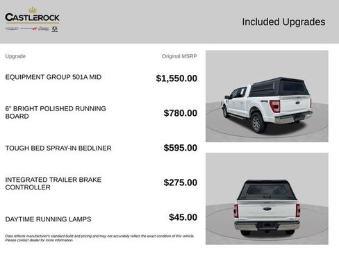 Used 2022 Ford F150 Lariat w/ Equipment Group 501A Mid AWD/4WD image 4