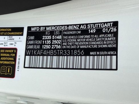 New 2026 Mercedes-Benz C 300 4MATIC Sedan image 20