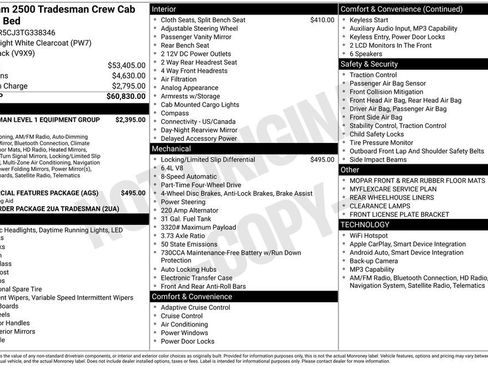 New 2026 RAM 2500 Tradesman AWD/4WD image 37