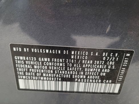 Used 2021 Volkswagen Jetta SE FWD image 33
