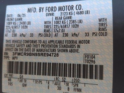 New 2025 Ford Bronco Sport Big Bend image 17