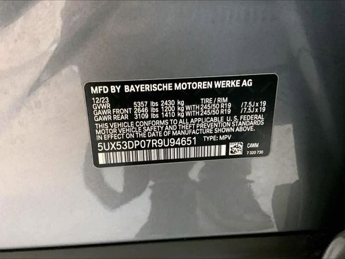 Certified 2024 BMW X3 xDrive30i w/ Convenience Package image 36