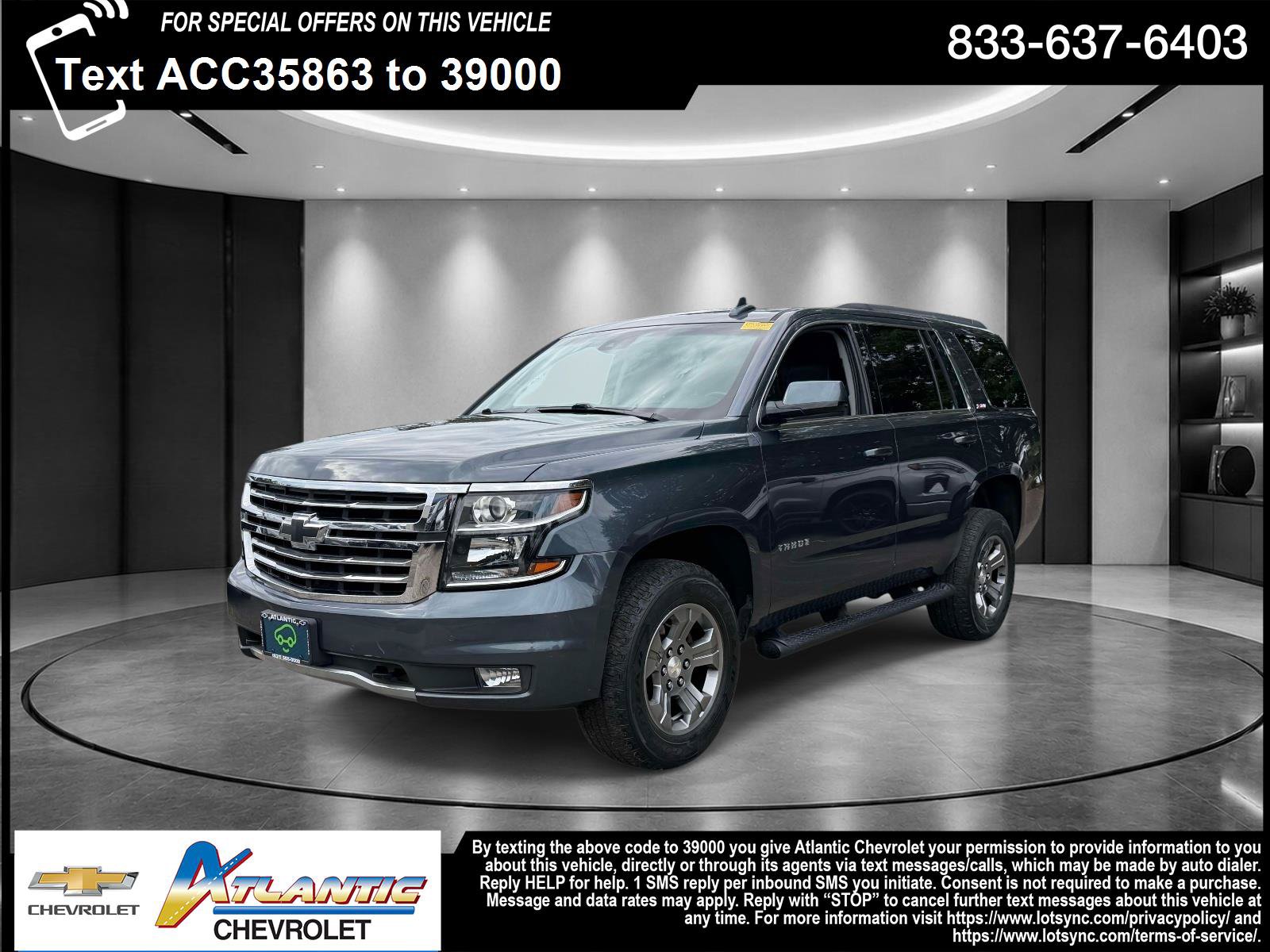 Used 2019 Chevrolet Tahoe LT w/ Off-Road Package AWD/4WD image 1