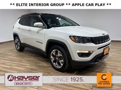 Certified 2021 Jeep Compass Limited w/ Elite Interior Group image 1