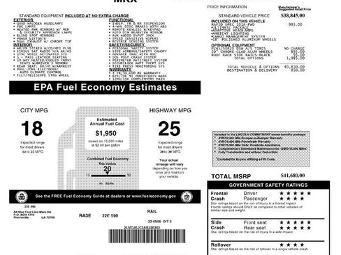 Used 2010 Lincoln MKX 2WD image 5