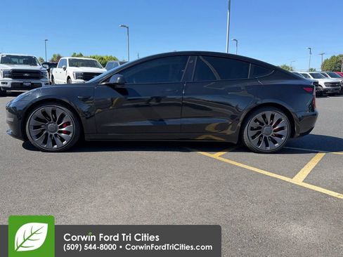 Used 2021 Tesla Model 3 Performance AWD/4WD image 9