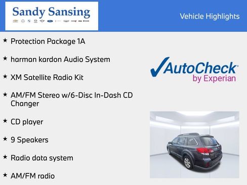 Used 2010 Subaru Outback 3.6R Limited w/ Protection Package 1A AWD/4WD image 7