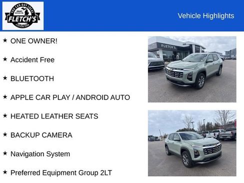 Used 2026 Chevrolet Equinox LT w/ Convenience Package II image 2