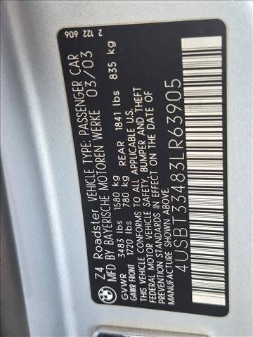 Used 2003 BMW Z4 2.5i RWD image 20