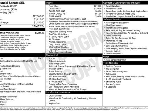 Certified 2024 Hyundai Sonata SEL w/ Convenience Package FWD image 6