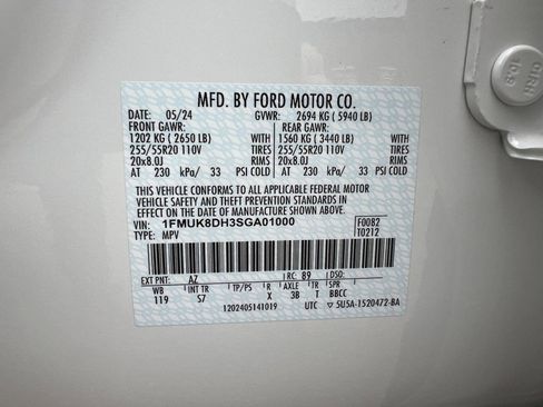 Used 2025 Ford Explorer Active w/ Active Comfort Package AWD/4WD image 53