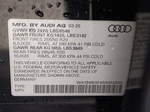 Used 2025 Audi Q6 e-tron Premium Plus w/ Premium Plus image 31