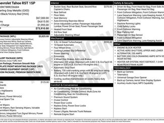 Used 2024 Chevrolet Tahoe RST w/ Luxury Package AWD/4WD video 3