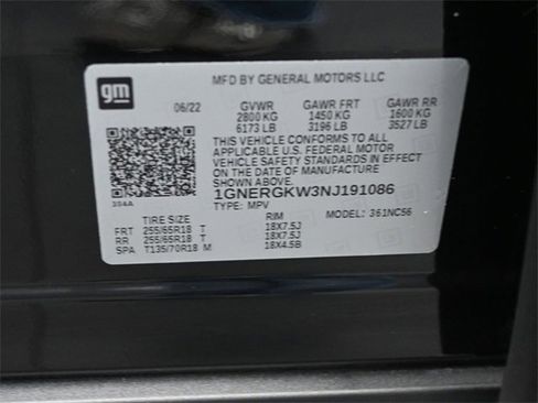 Used 2022 Chevrolet Traverse LT image 19