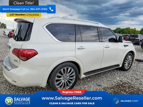Used 2015 INFINITI QX80 4WD w/ Deluxe Technology Package image 4