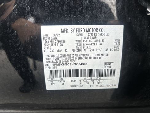Used 2022 Ford Explorer ST w/ Equipment Group 401A image 32