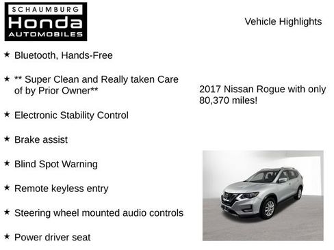 Used 2017 Nissan Rogue SV AWD/4WD image 7
