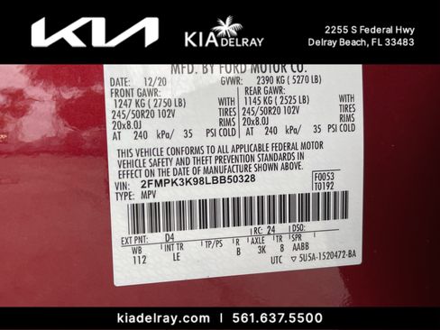 Used 2020 Ford Edge Titanium image 37