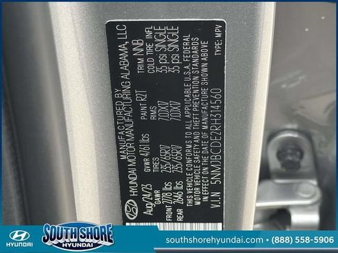 Certified 2024 Hyundai Tucson SEL AWD/4WD image 18