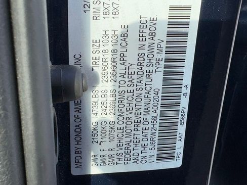 Used 2020 Honda CR-V EX image 42