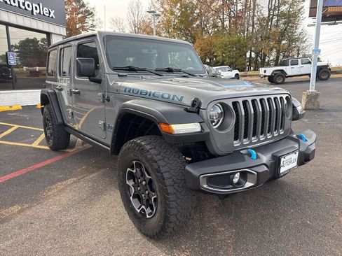 Used 2022 Jeep Wrangler Unlimited Rubicon 4xe w/ Cold Weather Group image 4