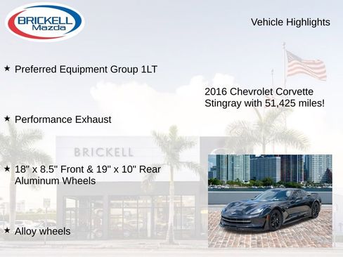 Used 2016 Chevrolet Corvette Stingray Coupe RWD image 17