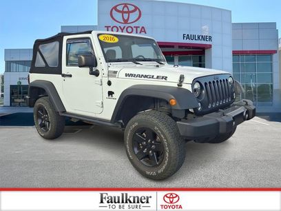 Used 2016 Jeep Wrangler Sport