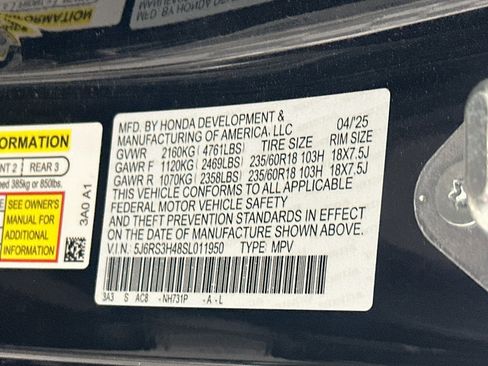 Used 2025 Honda CR-V EX image 12