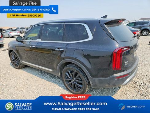 Used 2022 Kia Telluride SX w/ SX Prestige Package AWD/4WD image 3