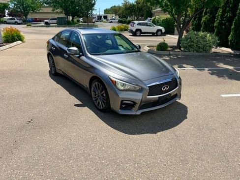 Used 2016 INFINITI Q50 Red Sport 400 AWD/4WD image 7