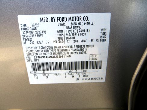 Used 2020 Ford Edge SE image 4