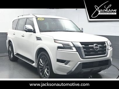 Used 2023 Nissan Armada Platinum w/ Captain's Chairs Package