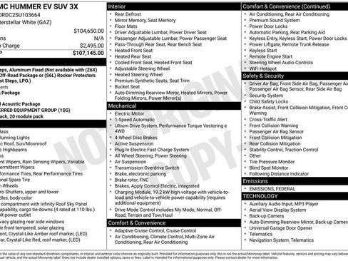 New 2025 GMC Hummer EV 3X image 33