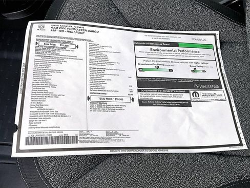 New 2026 RAM ProMaster 2500 image 12