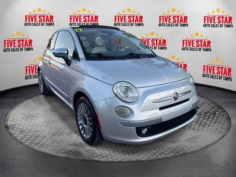 Used 2012 FIAT 500 Lounge w/ Luxury Leather Pkg image 1