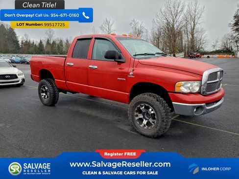 Used 2004 Dodge Ram 2500 Truck SLT w/ Trailer Tow Group image 5