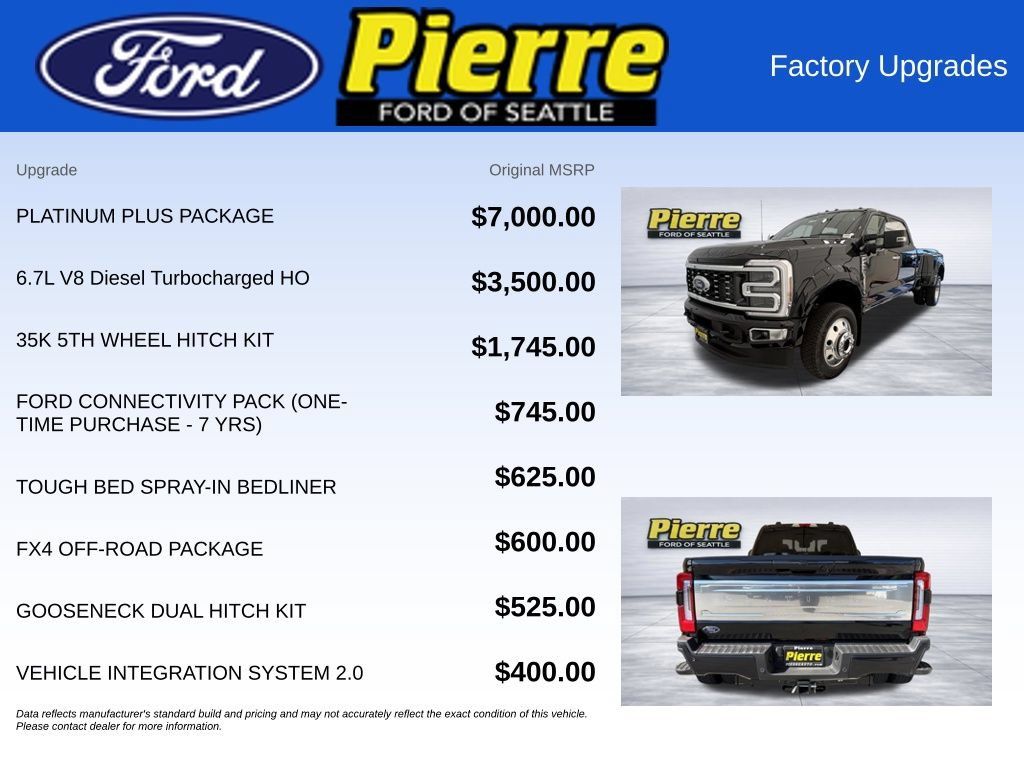 New 2026 Ford F450 Platinum w/ Platinum Plus Package AWD/4WD image 13