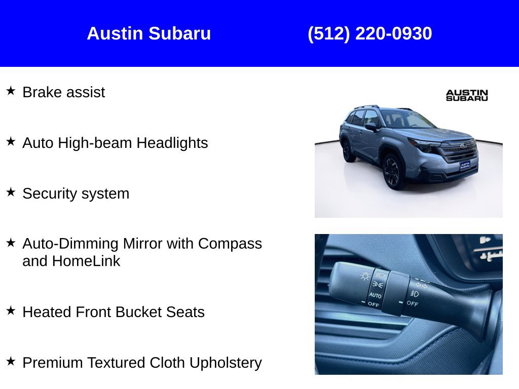 New 2026 Subaru Forester Premium AWD/4WD image 17