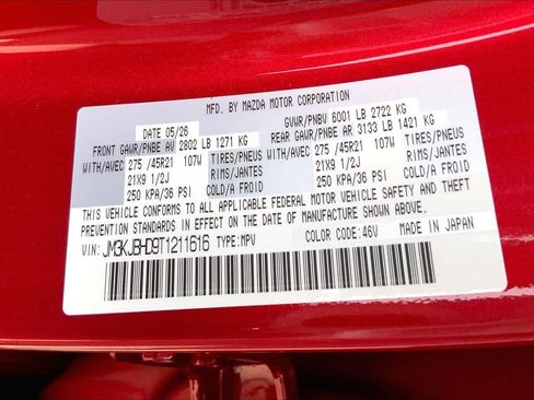 New 2026 MAZDA CX-70 3.3 Turbo w/ Preferred Package AWD/4WD image 21