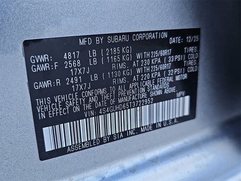 New 2026 Subaru Crosstrek 2.0i Premium image 37